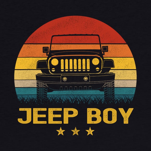 Vintage Jeep Jeep Boy Jeep men Jeeps Lover by Jane Sky